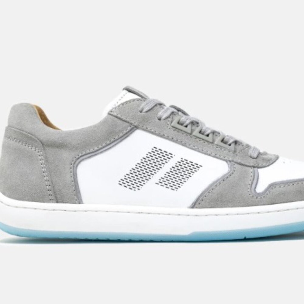 Piloti Drift Men's White and Gray Performance Driving Sneakers Size 9.5 EUC